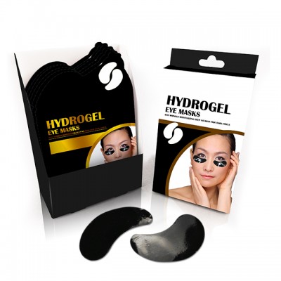 Amazon Supplier Eye Mask Charcoal Gel Fast Moisturizing Dark Circle Eye Pad