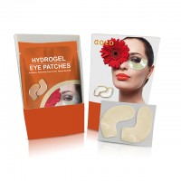 Hot Sale FDA OEM/ODM Skin Care Gold Collagen Peptide Anti Wrinkle Gel Eye Mask Hydrogel Eye Gel Mask